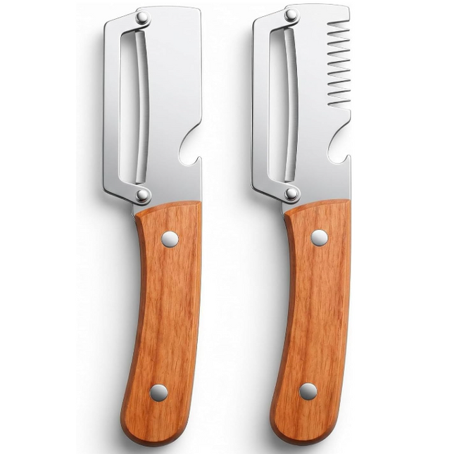 2Pcs Multi-Functional Vegetable Peeler for Kitchen