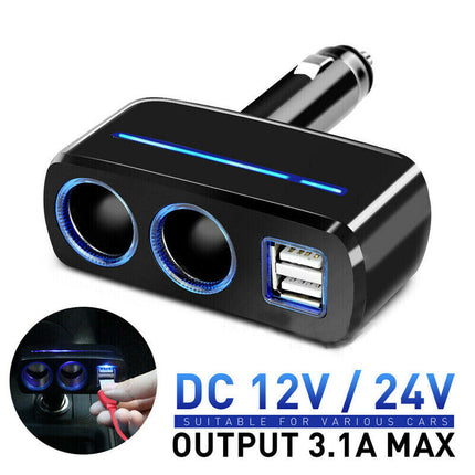 Car Charger Cigarette Lighter Socket - salelink.co.nz