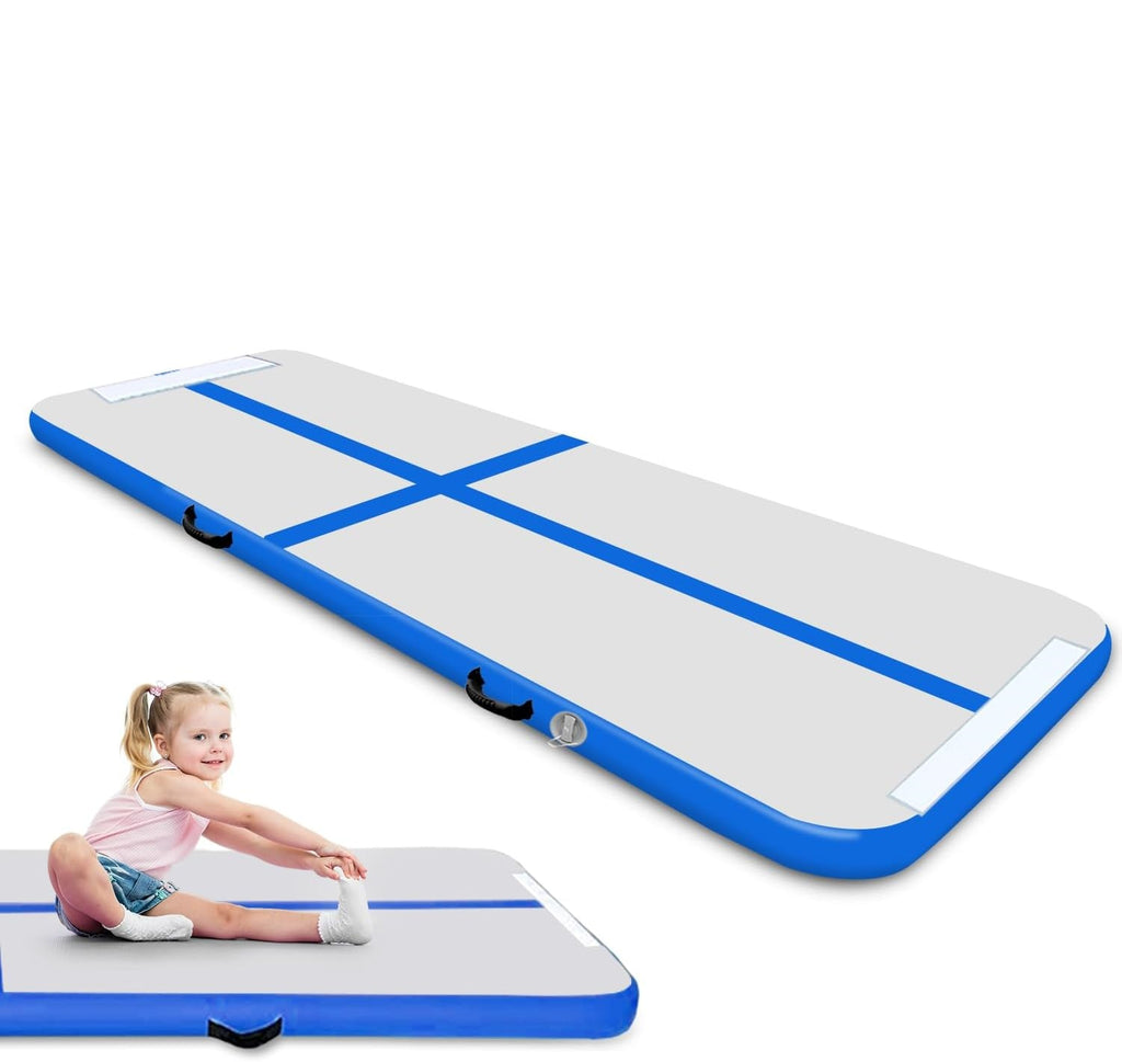 Air Track Gym Mat Blue-3x1x0.2m