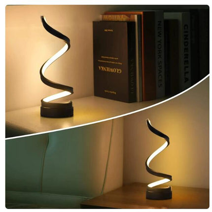Spiral LED Table Lamp - salelink.co.nz
