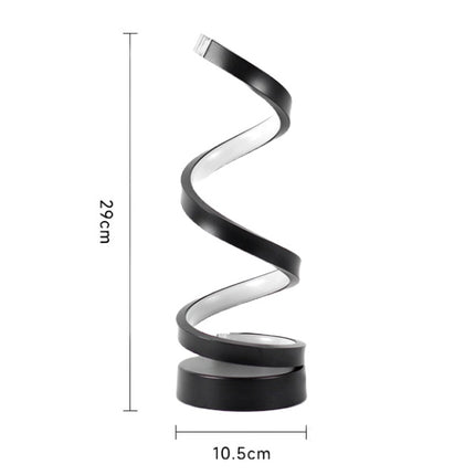 Spiral LED Table Lamp - salelink.co.nz