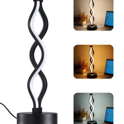 Spiral LED Table Lamp