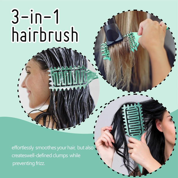 Curl Defining Brush Green