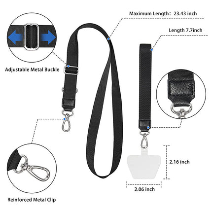 Phone Lanyard Grey