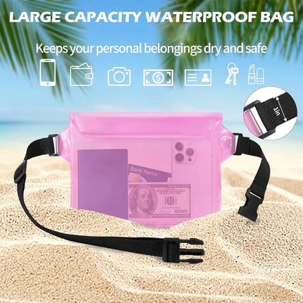 Waterproof Phone Pouch Pink