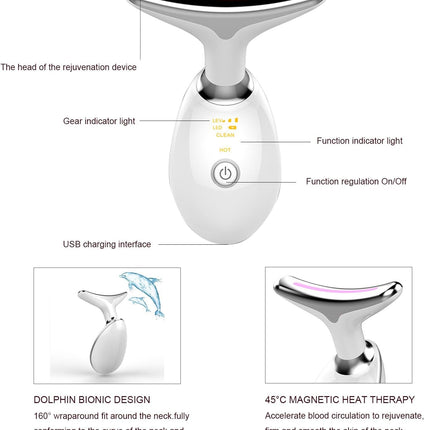 Multifunctional Face and Neck Massager