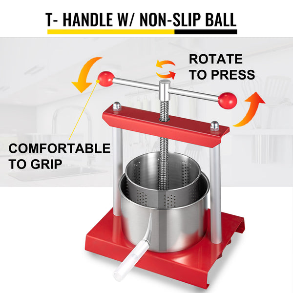 2L Fruit Wine Manual Press