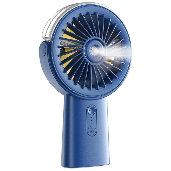 Portable Misting Fan 4000mAh Rechargeable Handheld Fan