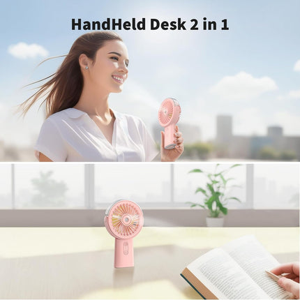 Portable Misting Fan Handheld Fan - salelink.co.nz