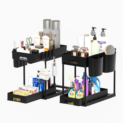 Under Sink Storage Kitchen Bathroom Cabinet Organizer