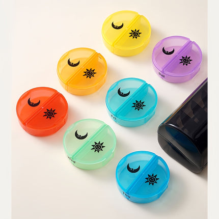 7 Day Medicine Organizer Weekly Pill Box - salelink.co.nz