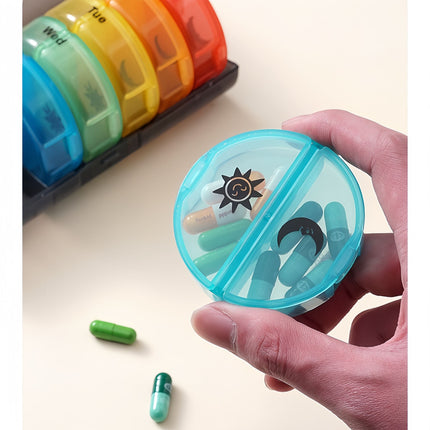 7 Day Medicine Organizer Weekly Pill Box - salelink.co.nz