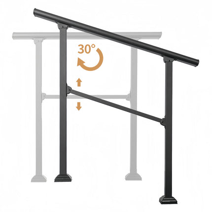 Stair Handrail 4 Steps - salelink.co.nz