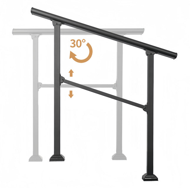 Stair Handrail 4 Steps - salelink.co.nz