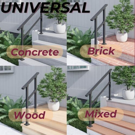 Stair Handrail 4 Steps - salelink.co.nz