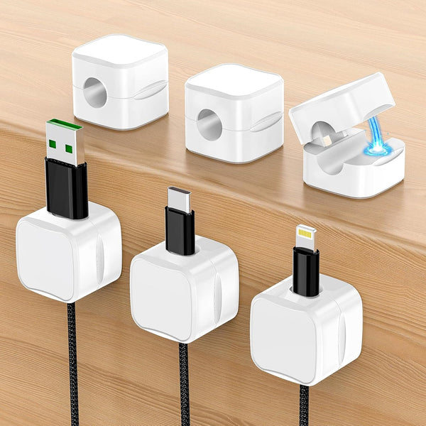 6Pcs Magnetic Cable Clips