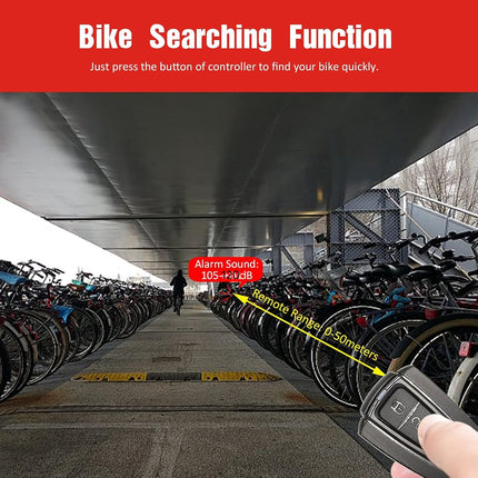 Bike Anti-theft Alarm And Rear Light