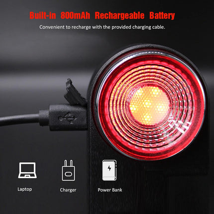 Bike Anti-theft Alarm And Rear Light