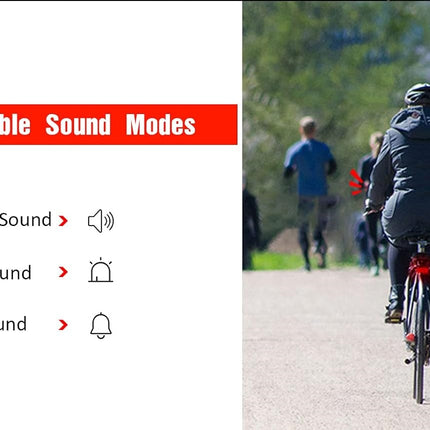 Bike Anti-theft Alarm And Rear Light
