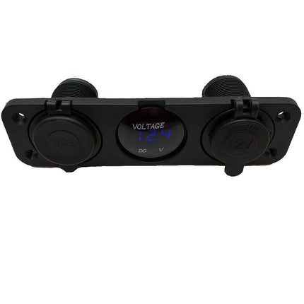 12V Car Charger Socket Panel