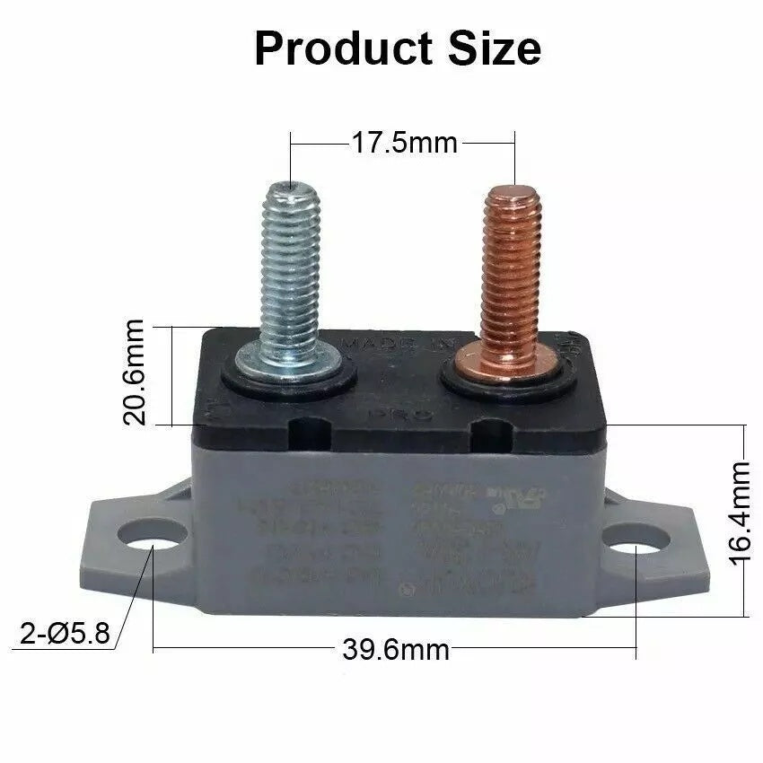 AR-40A Auto-Reset Car Circuit Breaker with Safety Cover