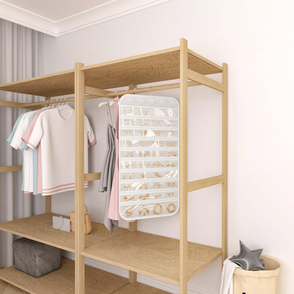 Hanging Jewelry Organizer White