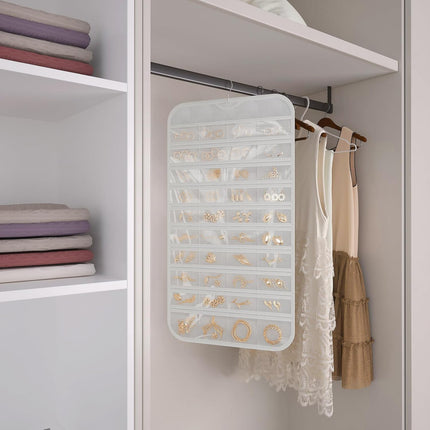 Hanging Jewelry Organizer White