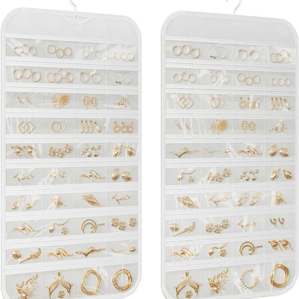 Hanging Jewelry Organizer White