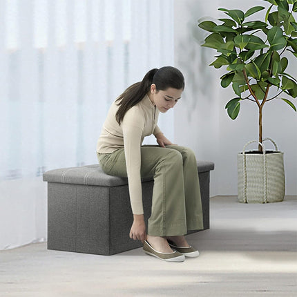 Storage Ottoman Bench 76*38*38CM