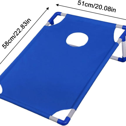 Portable Sandbag Toss Game Set Blue