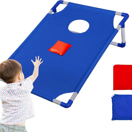 Portable Sandbag Toss Game Set Blue
