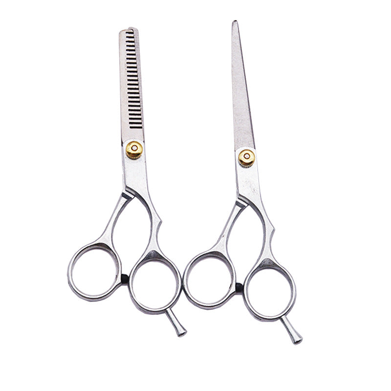2pcs 6" Salon Hairdressing Scissors Hair Barber Professional Cutting Thinning
