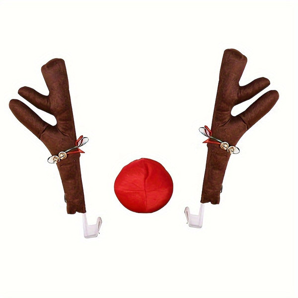 Christmas Car Reindeer Antler Decorations