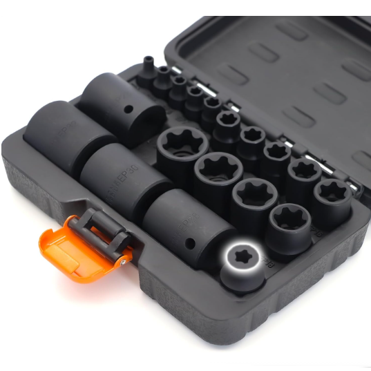 19PCS External Torx Plus Socket Set