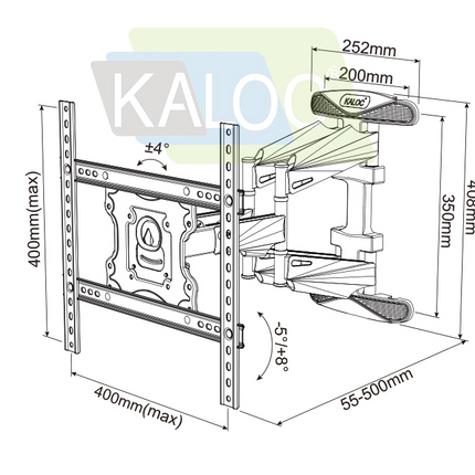 Ultra Strong TV Wall Bracket