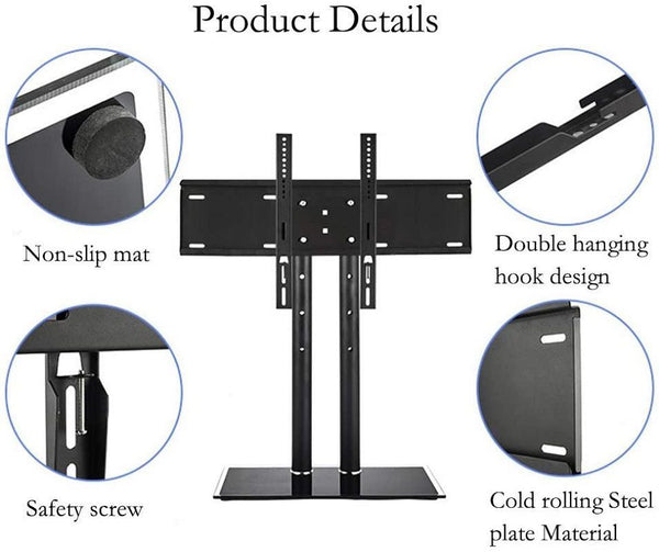 TV Stand Adjustable Universal LED LCD TV Stand 32-65