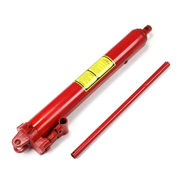 Hydraulic Long Ram Jack Manual Single Pump 8 Ton Engine Lift Cherry Picker