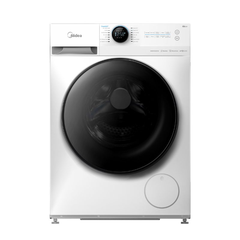 Midea 9.0KG Steam Wash White Front Load Washing Machine