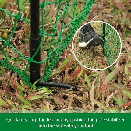 Poultry Chicken Netting Fence Fencing 1.25*24M - salelink.co.nz