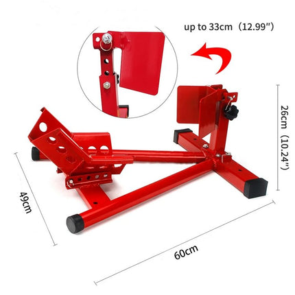 Motorcycle Front Wheel Chock Stand - salelink.co.nz