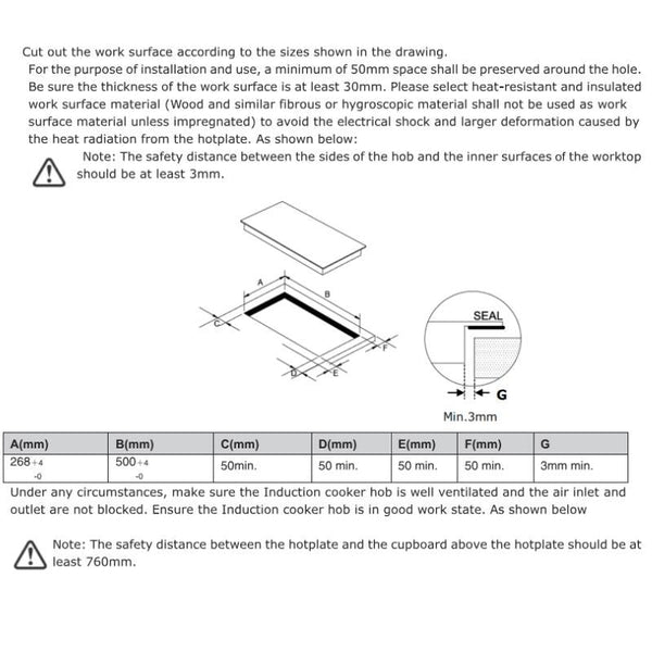 Midea 30cm 2-Zone Induction Cooktop Touch Control
