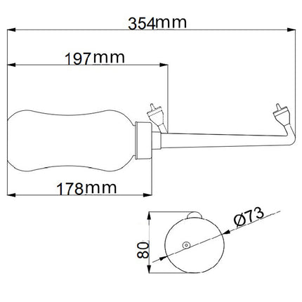 Portable Bidet Sprayer/Peri Bottle for Postpartum Perineal Care-hemmoroid 450ML - salelink.co.nz