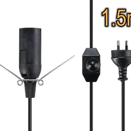 1.5M Salt Lamp Cable with Dimmer with Dimmer Control