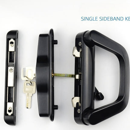 Patio Sliding Door Handle Set with Lock
