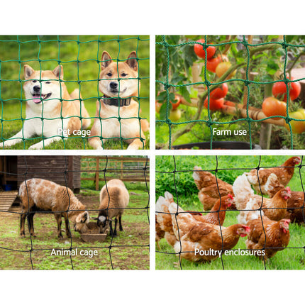 Poultry Chicken Netting Fence Fencing 1.25*24M - salelink.co.nz