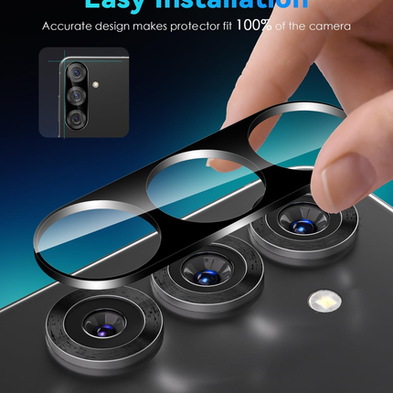 For Samsung Galaxy S25 Camera Lens Tempered Glass Protector