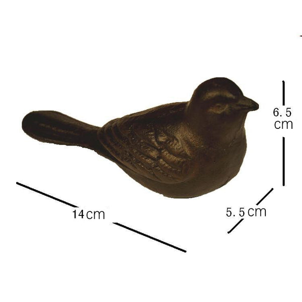 Bird Door Stopper Cast Iron