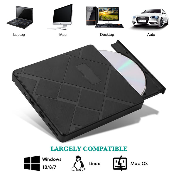 External DVD Drive Player Burner Writer