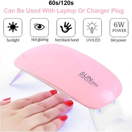 Mini UV LED Nail Lamp