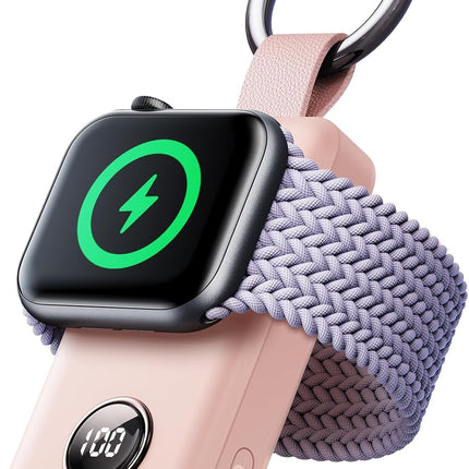 JOYROOM 2000mAh Wireless Charger For Apple Watch Pink